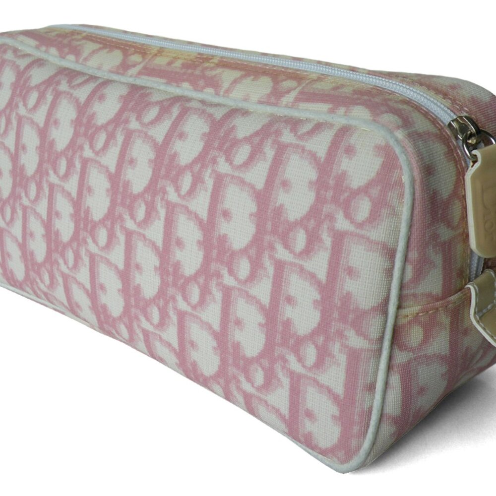 Vintage Christian Dior Pink Trotter No.1 Pouch Pre-Owned in Good Condition - Picture 6 of 10